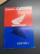 Honda clr 125 gebraucht kaufen  Eschenburg