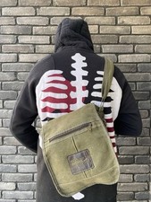 Bolsa carteiro DIESEL vintage militar lavada utilitária desgastada Y2K, usado comprar usado  Enviando para Brazil