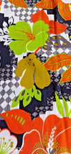 Tissu vintage motif d'occasion  Montjean-sur-Loire