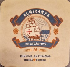 Almirante Madeira cervejaria artesanal beermat beercoaster, usado comprar usado  Enviando para Brazil