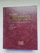 Hardcover student handbook for sale  Lewiston