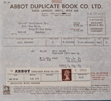 Abbot duplicate book for sale  DUNDEE