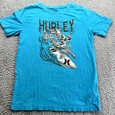 Camiseta de algodão vintage Hurley 3D esqueleto de surf gráfico ajuste premium adolescentes X-Grande comprar usado  Enviando para Brazil