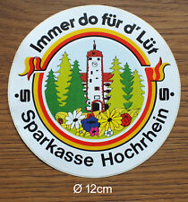 Sparkasse hochrhein sticker gebraucht kaufen  München
