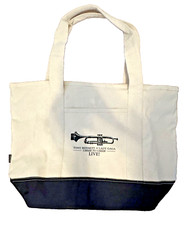 Bolsa tote Lady Gaga Tony Bennett bochecha a bochecha VIP M&G lona comprar usado  Enviando para Brazil