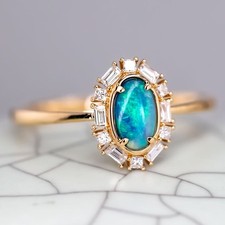 Baguette halo diamond for sale  Smyrna