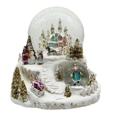 Schneekugel spieluhr weiß gebraucht kaufen  Duisburg