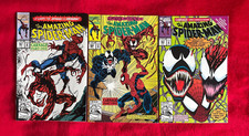 The Amazing Spider-Man #361 - 363 (1992) Carnificina PEÇAS 1-3 PRIMEIRA CARNIFICINA 25-271, usado comprar usado  Enviando para Brazil