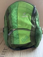 Deuter kinderrucksack grün gebraucht kaufen  Dortmund