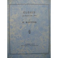 Reutter hermann élégie d'occasion  Blois
