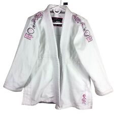 Usado, Jaqueta Fuji Champion Kimono W1 Jiu-Jitsu Gi bordada flor de cerejeira câncer comprar usado  Enviando para Brazil