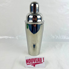➜SUBLIME SHAKER À COCKTAIL de barman en métal/inox brillant vintage de France na sprzedaż  Wysyłka do Poland