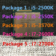Processador Intel Core i5-2500K i5-2550K i5-3570K i7-2600K i7-2700K i7-3770K CPU, usado comprar usado  Enviando para Brazil
