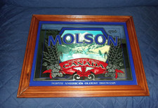 Vintage molson framed for sale  Rumford
