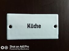 Küche emailleschild retro gebraucht kaufen  Aulendorf