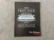 Toyota 1988 test for sale  WEYMOUTH
