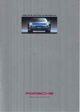 Catalogue brochure porsche d'occasion  Palaiseau