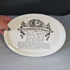 Gien assiette ovale d'occasion  Thiron-Gardais