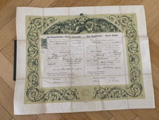 List dydaktyczny / list rzemieślniczy zawodowy krawiec ? jeden człowiek z Łodzi Polska 1912 na sprzedaż  Wysyłka do Poland
