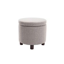 Round storage ottoman for sale  USA