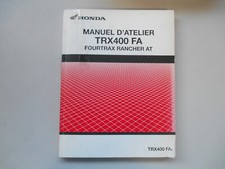 Manuel atelier honda d'occasion  Pecquencourt