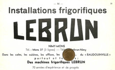 Nimy mons refrigerators d'occasion  Expédié en Belgium