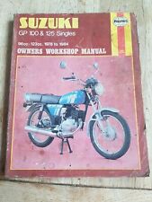 Haynes suzuki 100 for sale  ROTHERHAM