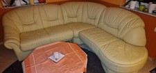 Leder sofa garnitur gebraucht kaufen  Nuthe-Urstromtal