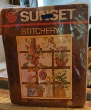 Vintage sunset stitchery for sale  Petersburg