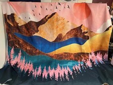 Mountain scene wall for sale  Casco