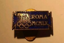 Distintivo olimpiadi roma usato  Napoli