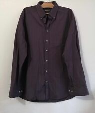 Chemise violette rayée d'occasion  Bourg-de-Thizy