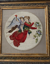 Quadro tessuto ricamato usato  Unsere Liebe Frau im Walde St Felix