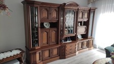 Schrankwand nussbaum gebraucht kaufen  Barleben