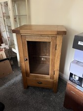 Oak cabinet for sale  HINCKLEY