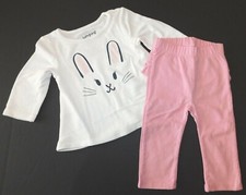 Usado, Calça Jumping Beans Primeiras Impressões Bebê Menina Top Babado Tamanho 3-6M Nova comprar usado  Enviando para Brazil