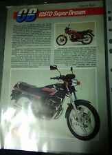 Honda cb125td cb125 for sale  ROMFORD