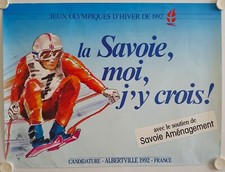Affiche jeux olympiques d'occasion  La Courtine