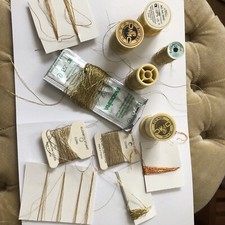 Goldwork embroidery collection for sale  UK
