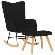 Schaukelsessel hocker schwarz gebraucht kaufen  Schermbeck