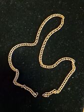 Chain necklace yellow for sale  HINCKLEY