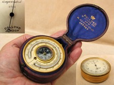 Dollond pocket barometer for sale  BRENTWOOD