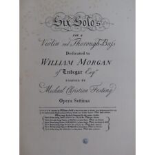 Violino para piano Festing Michael Christian Sonata IN Si menor 1910 comprar usado  Enviando para Brazil