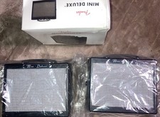 (2) Amplificador de guitarra Fender MD20 Mini Deluxe™, preto!!️LEIA A DESCRIÇÃO comprar usado  Enviando para Brazil