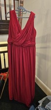 Bridesmaids dress red for sale  MANCHESTER
