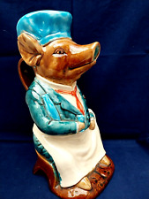 Pichet barbotine cochon d'occasion  La Ferrière-sur-Risle