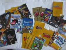 Manuais de instruções originais Nintendo 64 *você escolhe* frete grátis após o primeiro comprar usado  Enviando para Brazil