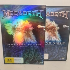 DVD Megadeth Live In Buenos Aires Dave Mustaine Heavy Metal Metal Metallica Thrash comprar usado  Enviando para Brazil