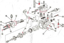 Kit de bomba de combustível revisão total ZEXEL SHOGUN PAJERO DELICA 2.8 & 2.5 TD & L200 comprar usado  Enviando para Brazil