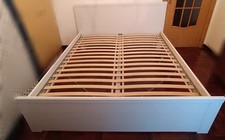 Letto matrimoniale bianco usato  Bergamo